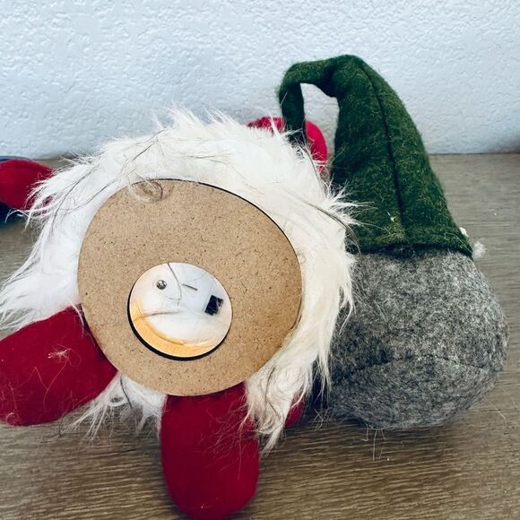 Christmas Holiday Gnome Plush Decor Lot - Picture 3 of 5